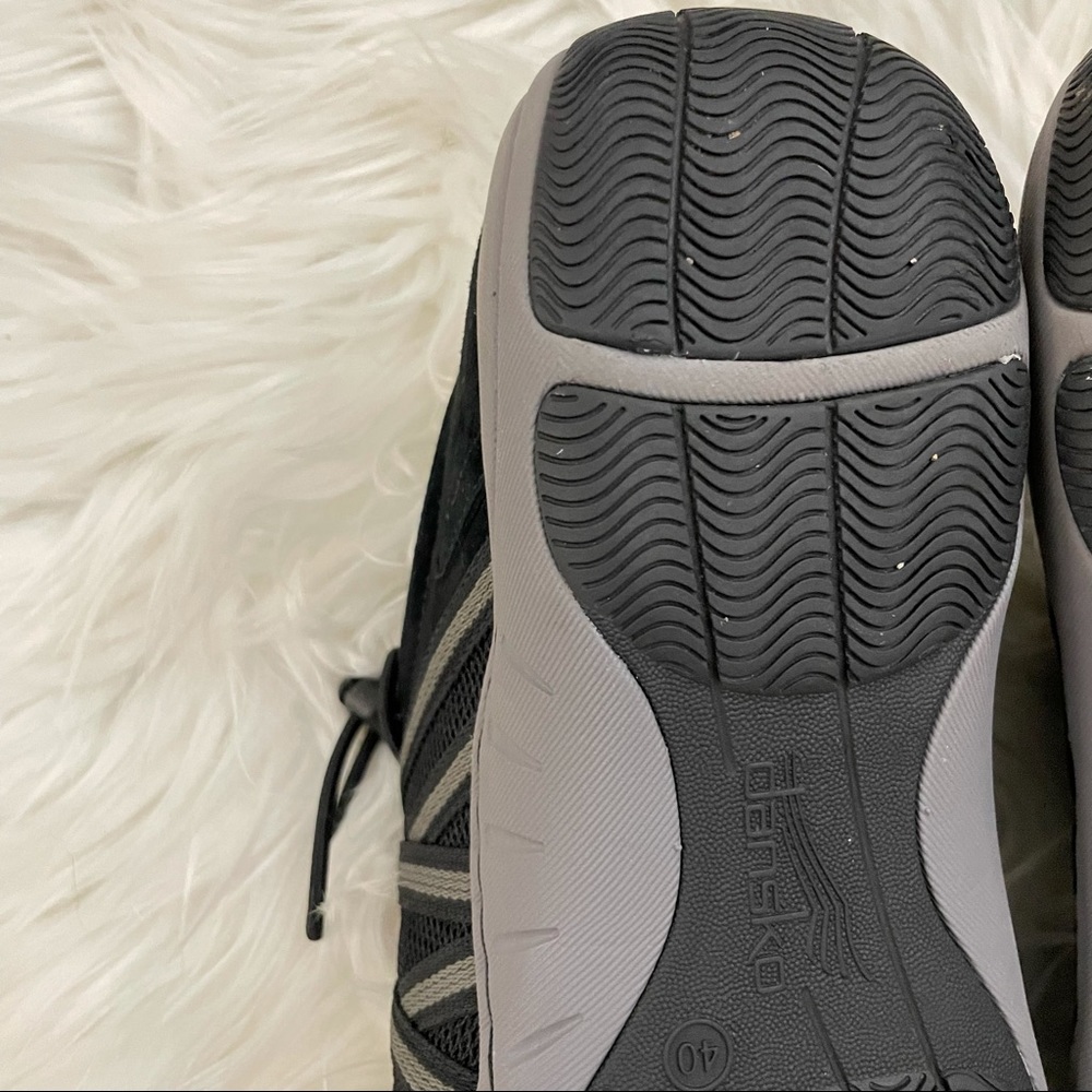 Dansko Black and Gray Slip-On Sneakers - Picture 6 of 11